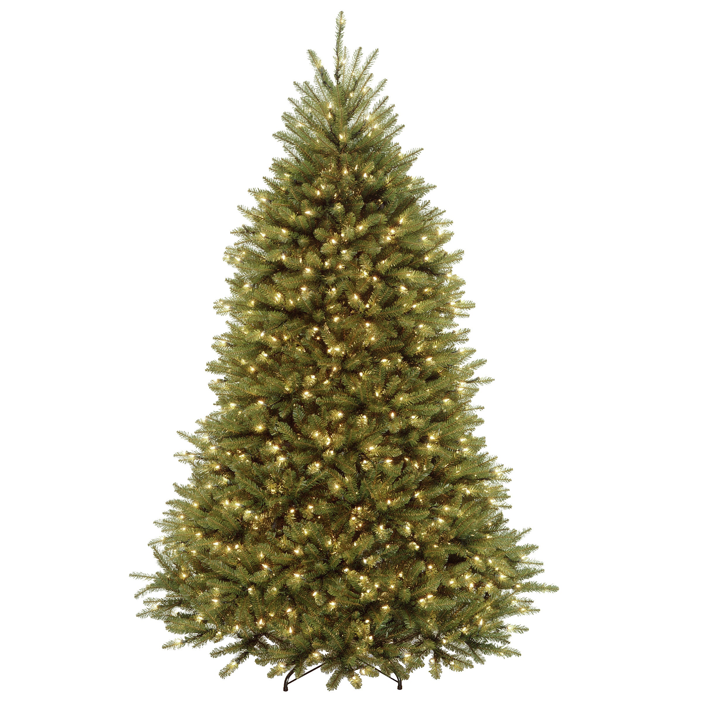 7.5 ft. Pre-Lit Dunhill Fir Tree with PowerConnect Dual Color LED Lights